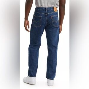 Levis 550 Jeans Mens 34 x 36 Blue Relaxed Fit Tapered Leg Denim 100% Cotton New
